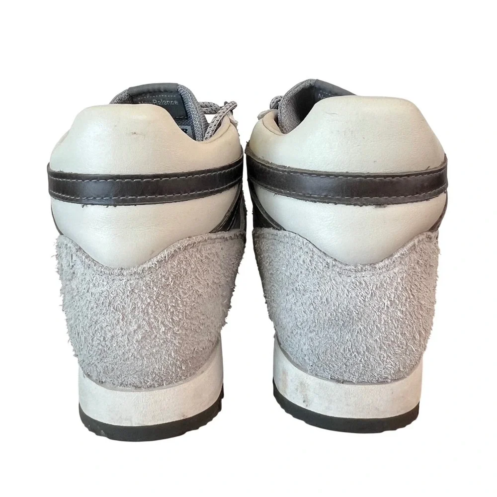 New Balance Rainier Hiking Boots Grey Suede Vibram Mens 9 URAINAD